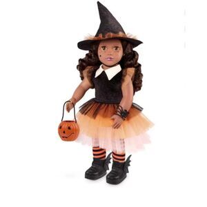 Rare Our Generation Selene Limited Edition Halloween Witch Doll NIB 18"